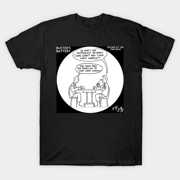 Eating at the PAK-DFAC T-Shirt by Limb Store